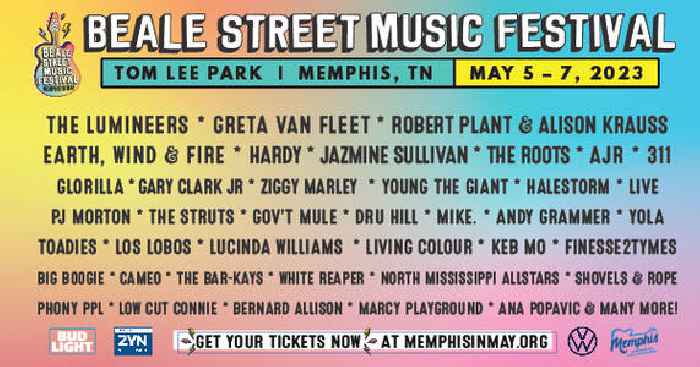 Beale Street Music Festival 2023 Has Robert Plant & Alison Krauss, The Roots, Jazmine Sullivan, & More