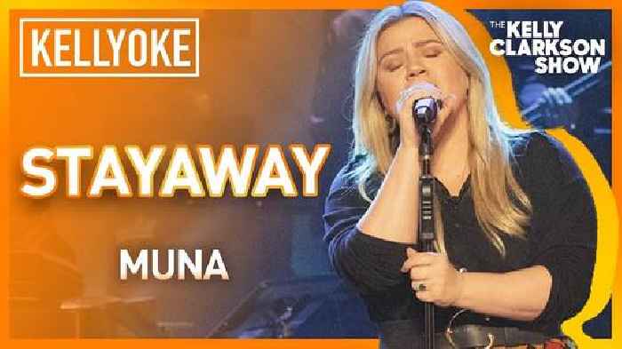 Watch Kelly Clarkson Belt Out A Cover Of MUNA’s “Stayaway”