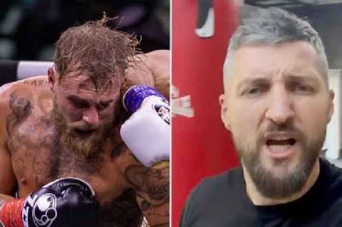 Carl Froch brutally tears into 'terrible' Jake Paul after getting shut up by Tommy Fury