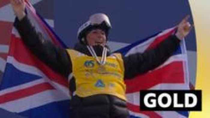 Britain's Brookes wins world slopestyle gold aged 16