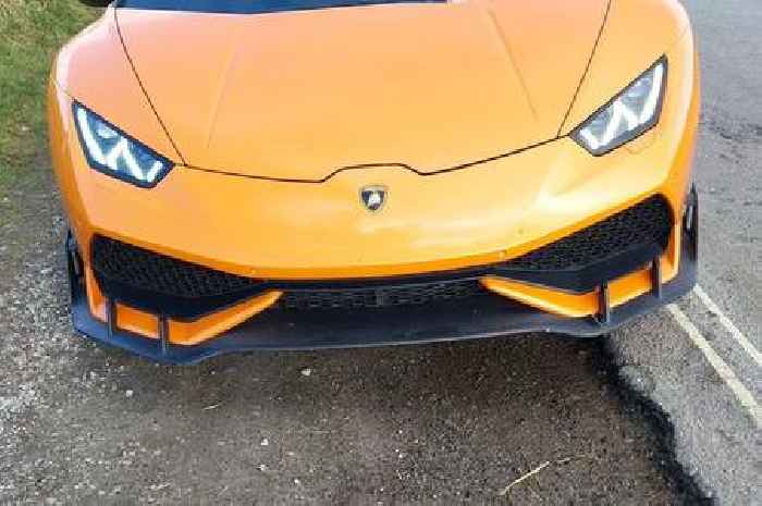 Lamborghini Huracan and McLaren 720s supercar drivers in trouble with Derbyshire police