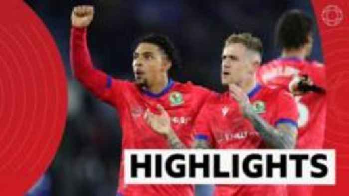 Championship Blackburn knock Leicester out of FA Cup