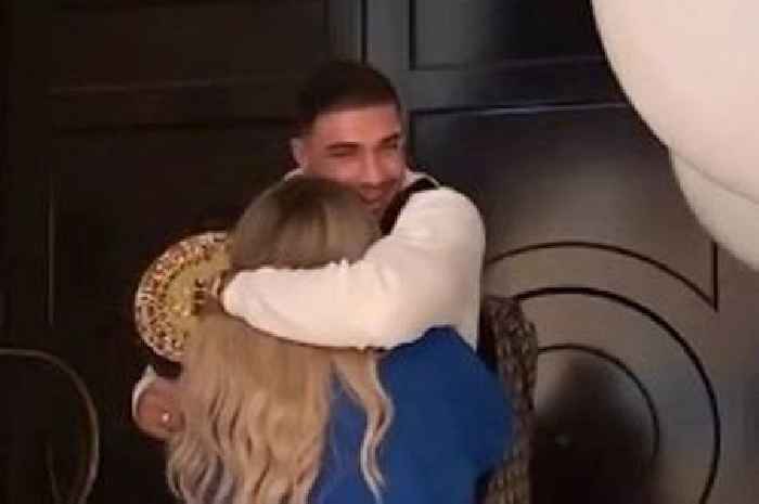Molly-Mae Hague and Tommy Fury reunited in adorable 'welcome home' party after Jake Paul fight