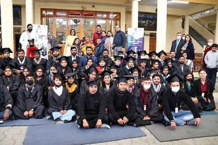Students of iMpower Academy for Skills of M3M Foundation from Different Parts of India Got the Blessings of HH Dalai Lama Ji After a National Level Convocation Ceremony at Dharamshala