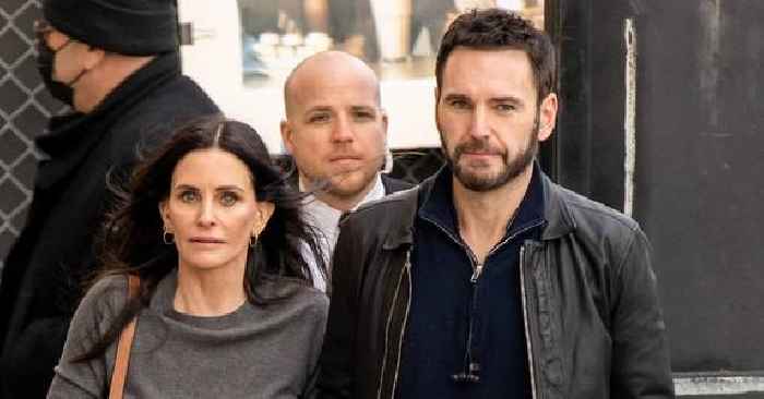 Courteney Cox Keeps Close To Boyfriend Johnny McDaid In Couple's First Outing Since Denouncing Prince Harry's Wild Drug Claims: Photos