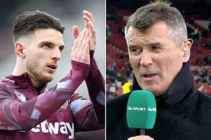 Roy Keane lays into Declan Rice and says £100m-rated West Ham star 'doesn't do enough'