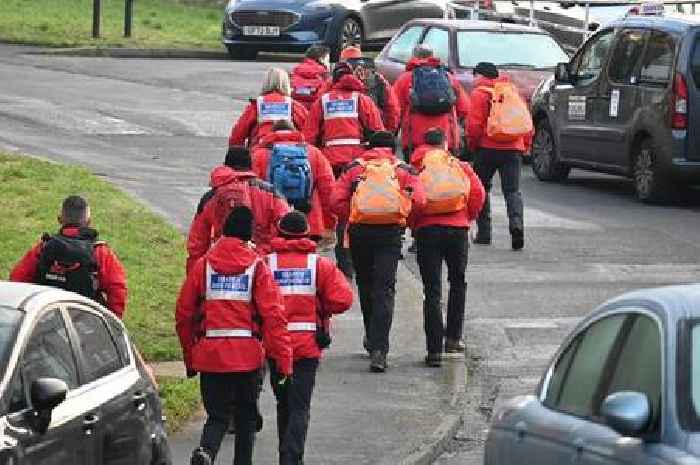 Pictures as search for lost baby enters third day