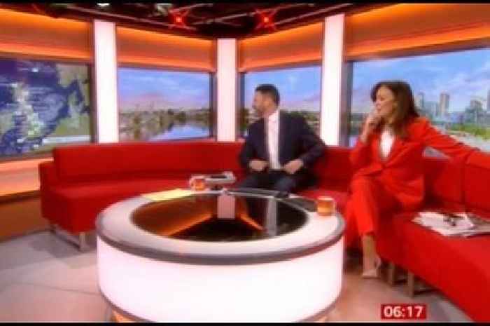 BBC Breakfast's Jon Kay takes swipe at Carol Kirkwood as she snaps 'for goodness sake'