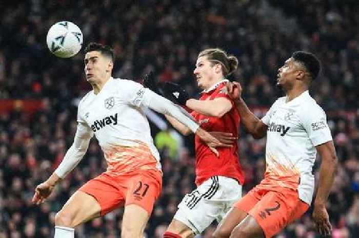 David Moyes makes honest admission over West Ham’s Nayef Aguerd after errors in Man United loss