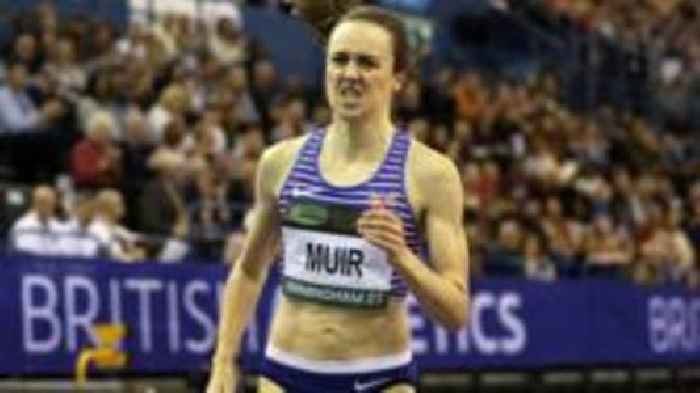 Watch: European Indoor Championships - GB's Muir in action