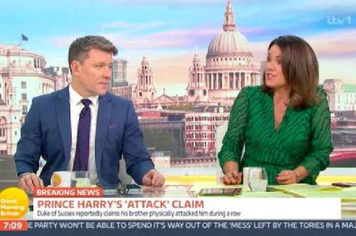 GMB's Susanna Reid defends Charles in 'revenge' Harry and Meghan eviction