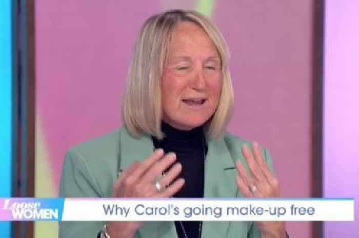 Loose Women's Carol McGiffin denies cosmetic surgery after face 'like a tomato' on ITV show