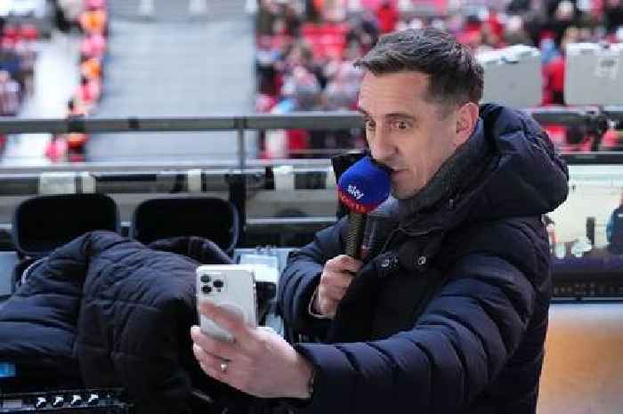 Gary Neville asked to shave head if Arsenal win the league - but he makes different bet