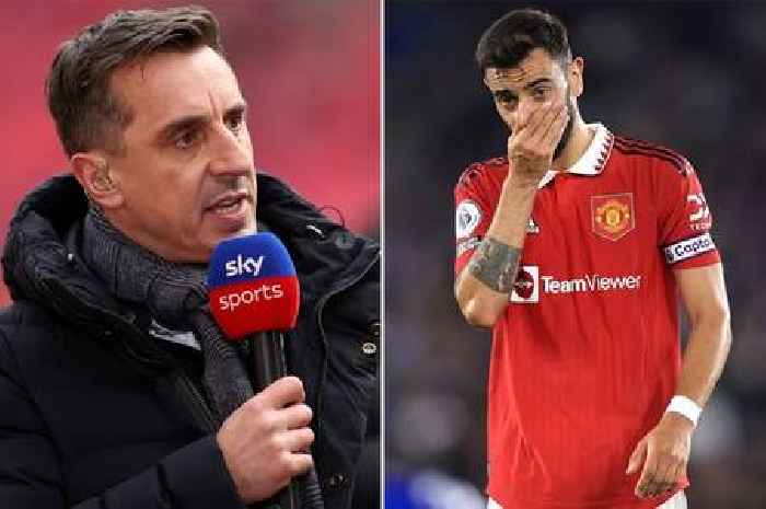 Gary Neville names Man Utd's four most important players - with no Bruno Fernandes