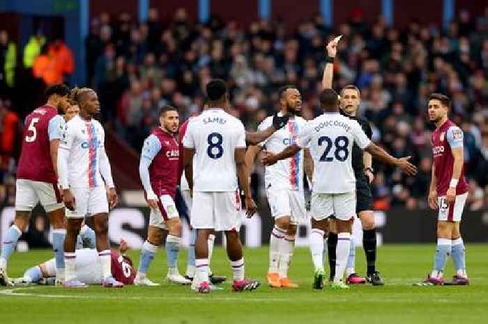'Horrible' Crystal Palace tackle slammed as Aston Villa suffer injury blow