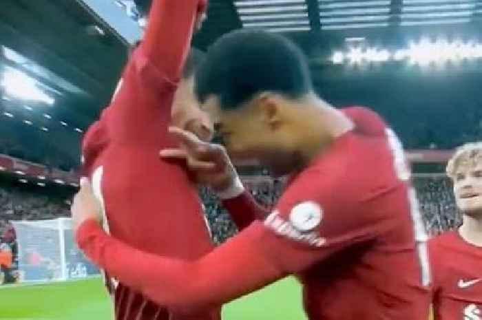 Darwin Nunez urges to Gakpo to sniff his armpit in bizarre celebration against Man Utd