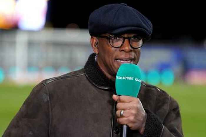 Match of the Day's Ian Wright looks like he's having a fit as he celebrates Arsenal's 97th minute winner in viral Gary Lineker phone footage