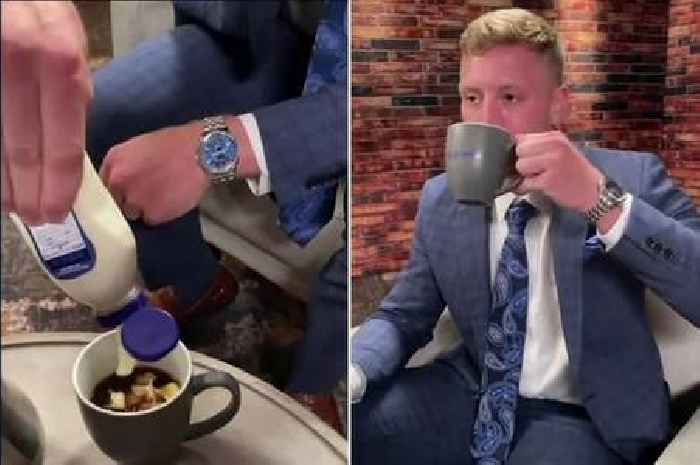 NFL hopeful 'screams in terror at sight of milk and puts mayonnaise in his coffee'