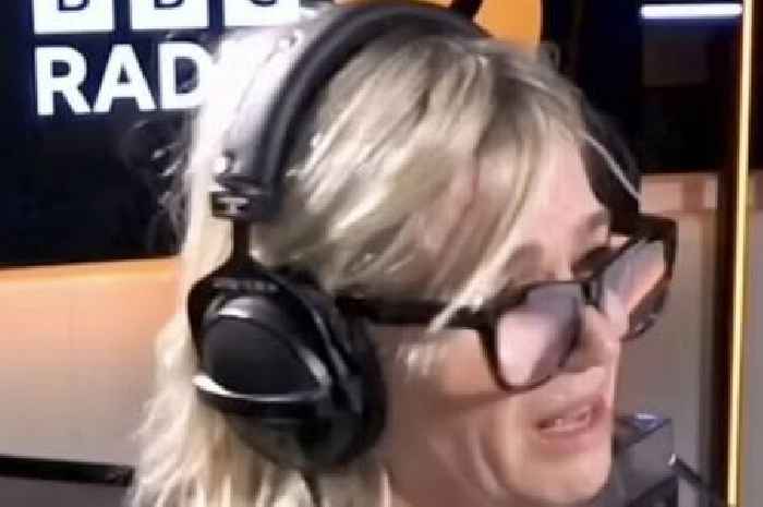 Zoe Ball fights back tears on BBC Radio 2 and is 'a bit emotional'