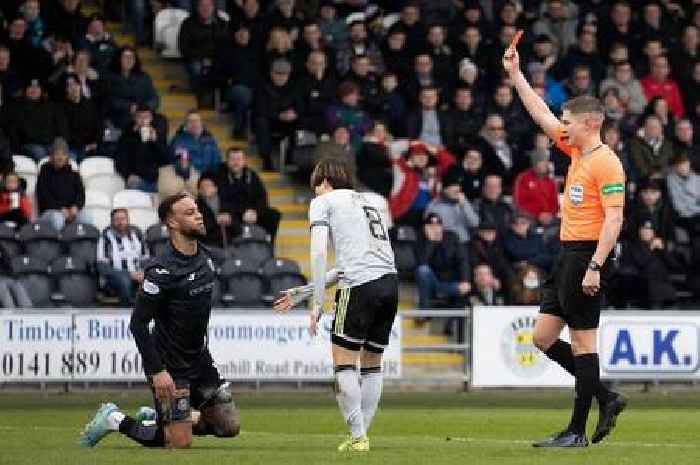 St Mirren boss Stephen Robinson insists Charles Dunne will learn from costly red card against Celtic