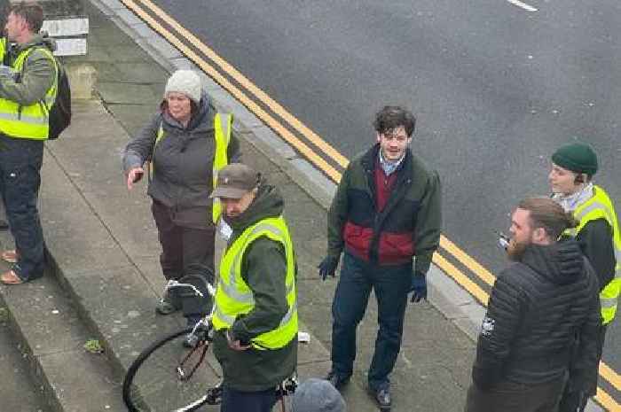 Two Swansea city centre roads to be closed this week as stars including Alexandra Roach and Iwan Rheon take part in filming