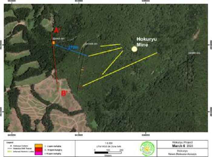 Irving Resources Intersects New High-Grade Au-Ag Veins at Hokuryu and Encounters Significant Vein System at Depth at Omui, Omu Project, Hokkaido, Japan