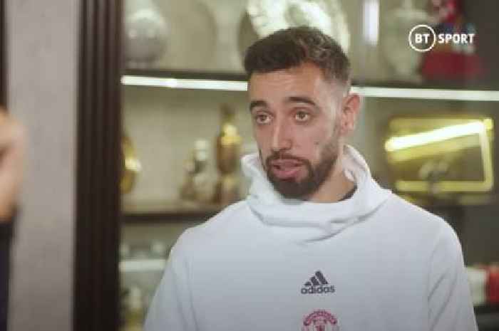 Bruno Fernandes responds to claims he 'asked to be substituted' in Man Utd's humiliation