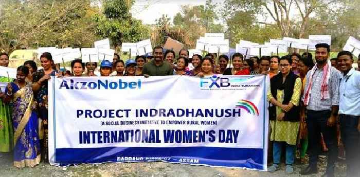 Akzo Nobel India's Project Indradhanush Unlocks Women Power Across 200 Villages in Three States of India