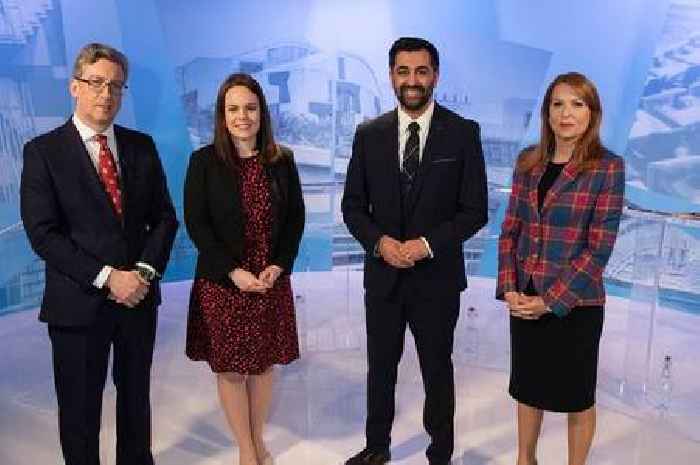 Humza Yousaf and Kate Forbes clash in stormy SNP leadership TV debate as party unity cracks