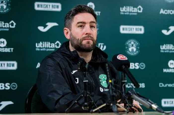 Lee Johnson's emotional Hibs hope as he looks to secure major win over Rangers in aftermath of Ron Gordon tribute