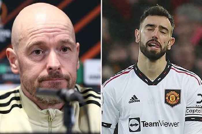 Erik ten Hag insists 'inspirational' Bruno Fernandes is still captain despite 7-0 antics