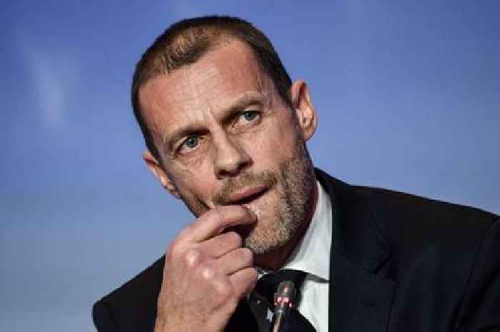 Liverpool fans say 'it's not about money' and demand UEFA boss Aleksander Ceferin resigns