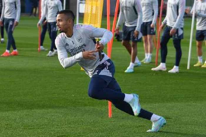 Gabriel Jesus injury latest: Full training return, 'Set to travel for Sporting', Arsenal update