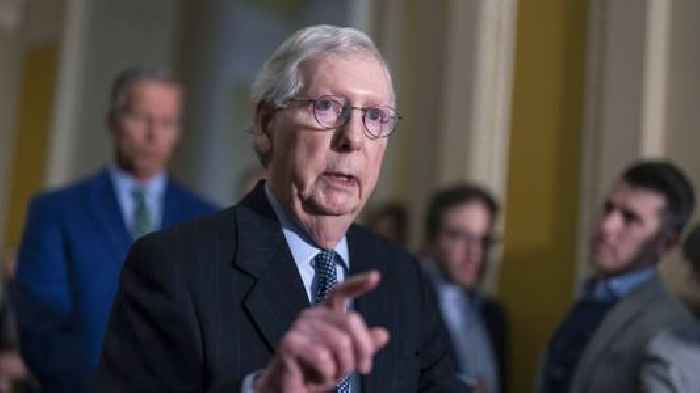 GOP leader Mitch McConnell hospitalized after falling