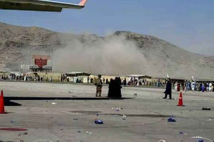 Horror of deadly bomb attack on men, women and children at airport