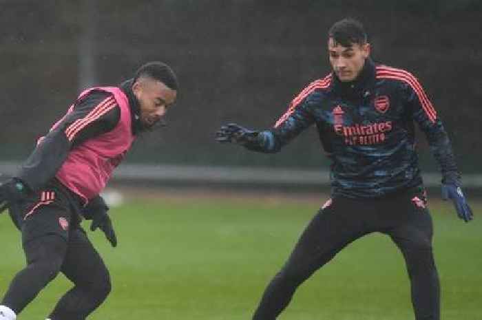 Arsenal line-ups vs Sporting CP with Gabriel Jesus decision, Nelson starts as Kiwior makes debut