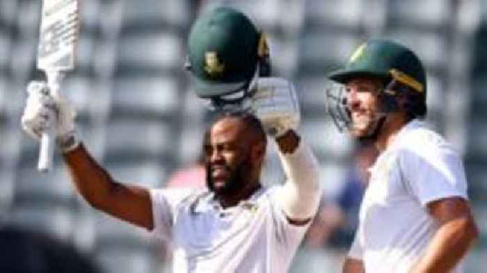 SA's Bavuma hits first Test century in seven years