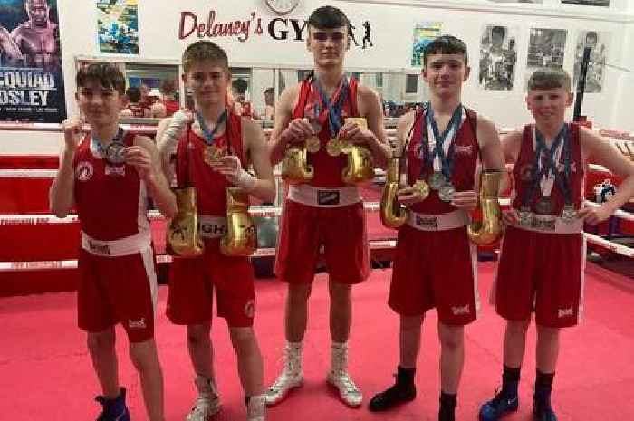 Springhill Boxing Club win big at Scottish Golden Gloves Championships