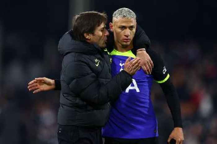 Antonio Conte agrees with Richarlison form verdict and confirms Tottenham man has apologised