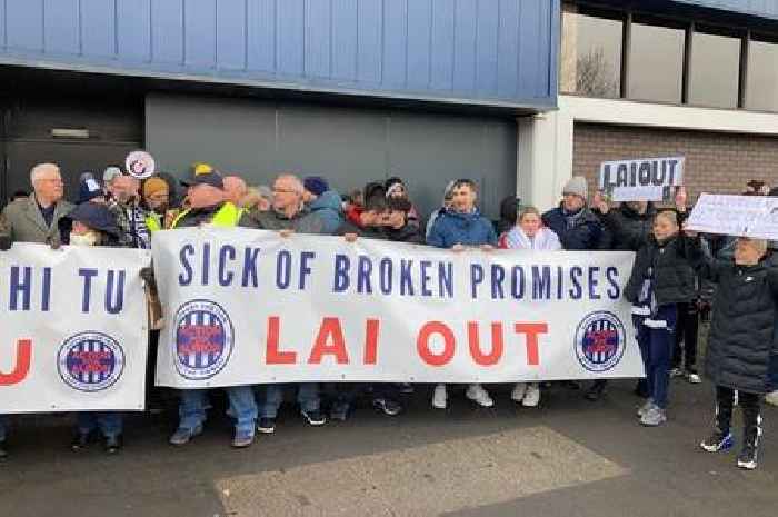 West Brom protest: What happened before Huddersfield clash as Guochuan Lai told to 'get out'