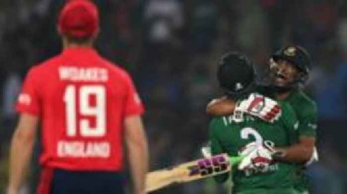 England fall to T20 series defeat against Bangladesh