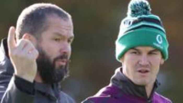 Sexton hails coach Farrell ahead of Scots showdown