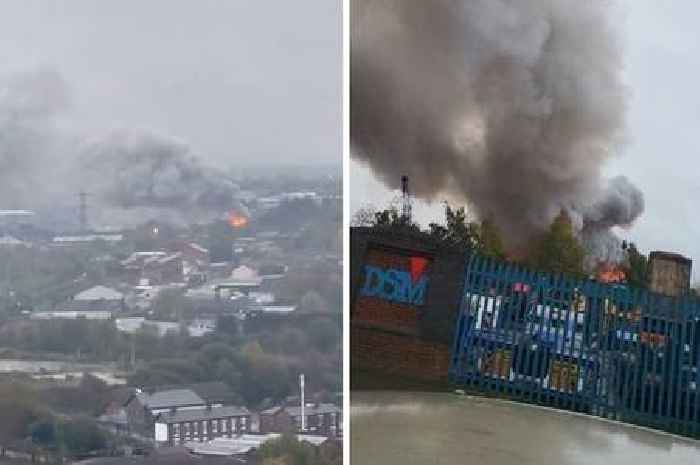 Police issue update on huge factory fire after smoke seen from Birmingham city centre