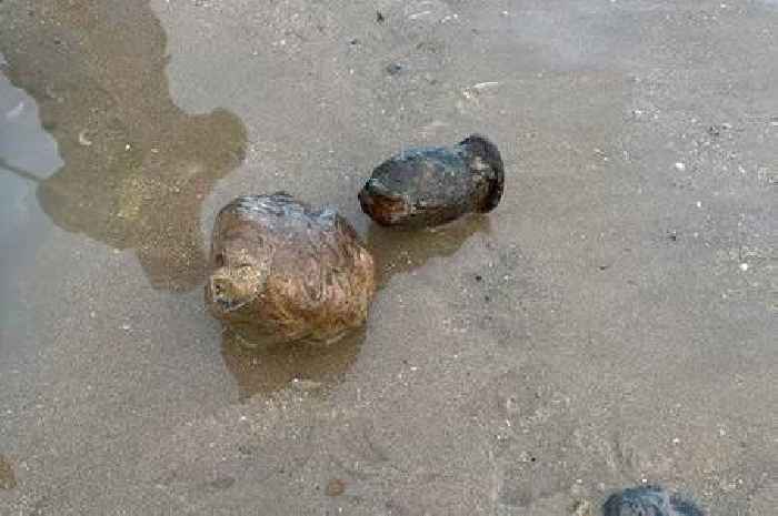 Army descends on Little Oakley beach to detonate bomb afterordinance washed up on shore