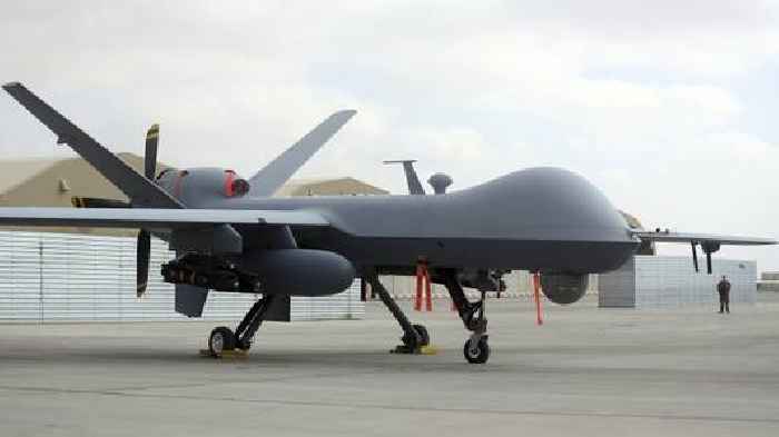 US says Russian warplane hit American drone over Black Sea