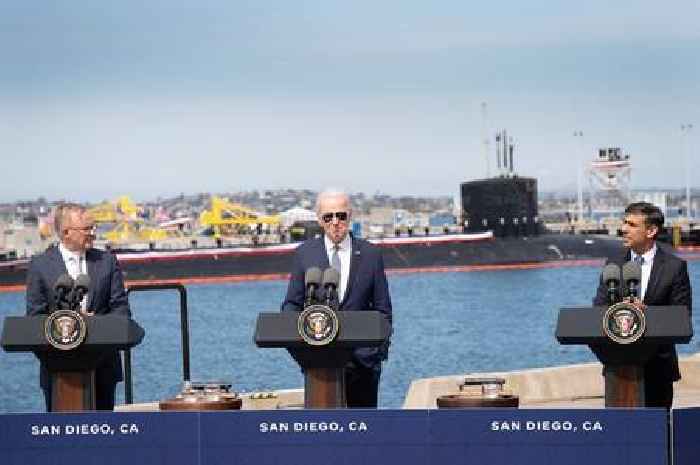 Joe Biden hails nuclear attack submarine deal as 'historic day' in UK and USA 'partnership'