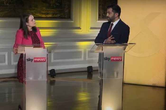 Humza Yousaf accuses Kate Forbes of appealing to Conservatives in TV debate