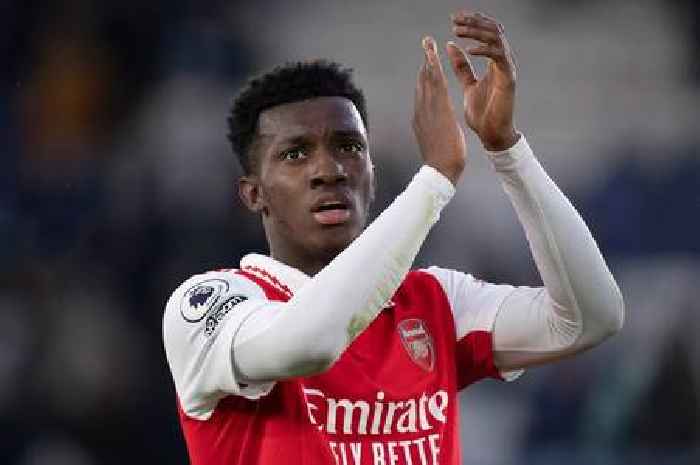 Eddie Nketiah provides fresh injury update ahead of Arsenal's Europa League clash vs Sporting