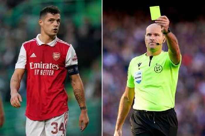 Arsenal fans 'worried for Xhaka' as 'Lionel Messi fanboy' will referee crunch game
