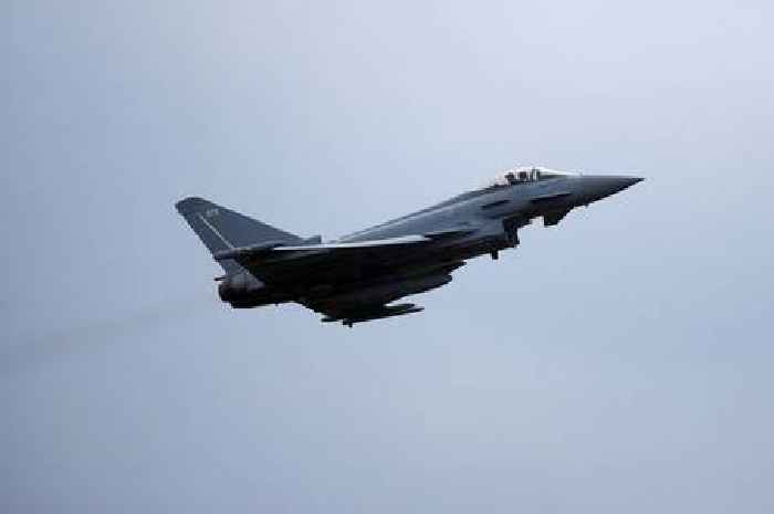 RAF and German air force scramble to intercept Russian plane